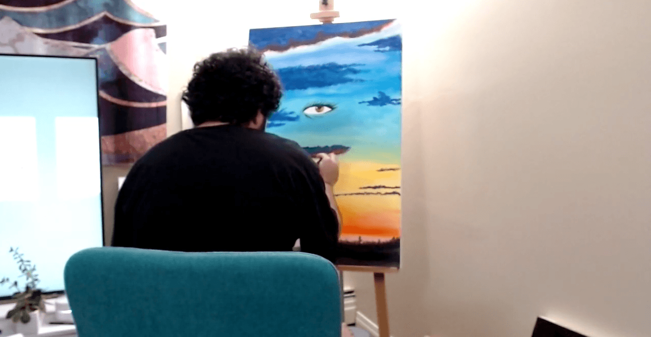 Horizon - Acrylic Painting