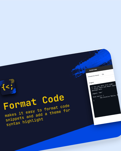 Format Code